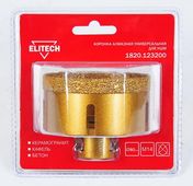 Коронка Elitech 1820.123200, универсальная, 80мм