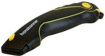 Нож HANSKONNER HK1076-01-P2, 19мм, 4шт, черный