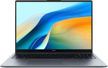 Ноутбук Huawei MateBook D 16 MCLF-X 53013WXE, 16", IPS, Intel Core i5 12450H, 8-ядерный, 8ГБ 512ГБ SSD,  Intel UHD Graphics, серый космос