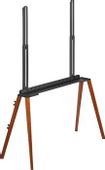Подставка для телевизора Cactus CS-ST3646BKWN, 49-75", напольный, черный/орех