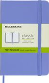Блокнот Moleskine Classic, 192стр, без разлиновки, твердая обложка, голубая гортензия
