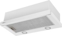 Встраиваемая вытяжка HOMSAIR Flat 60 White, управление кулисные переключатели, белый