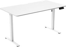 Стол компьютерный ZONE 51 e-Freeflow 140, с регулировкой высоты, ЛДСП, белый