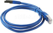 Патч-корд CABLEXPERT PP6-1M/B литой (molded), FTP, кат.6, 1м, синий