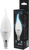 Упаковка ламп LED GAUSS E14, свеча на ветру, 6.5Вт, 10 шт.