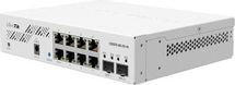 Коммутатор MIKROTIK CSS610-8G-2S+IN, управляемый