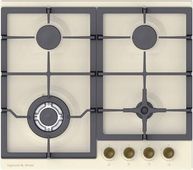 Газовая варочная панель ZIGMUND & SHTAIN G 16.6 X, бежевый