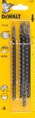 Набор пилок DeWALT DT2169-QZ, по дереву, 116мм, 4 мм