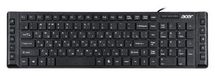 Клавиатура Acer OKW010, проводная, ножничная, черный