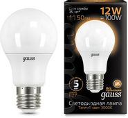Упаковка ламп LED GAUSS E27, шар, 12Вт, 10 шт.