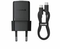 Сетевое зарядное устройство BASEUS Palm, черный