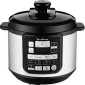 Мультиварка-скороварка Moulinex CE620D32,   серебристый/черный