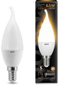 Упаковка ламп LED GAUSS E14, свеча, 6.5Вт, 10 шт.