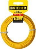 Леска для триммеров STEHER 75010-3.0, 3мм, 15м