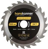 Пильный диск HANSKONNER H9025-200-32/30-24, 200мм, по дереву