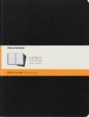 Блокнот Moleskine Cahier Journal, 120стр, в линейку, черный