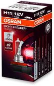 Лампа автомобильная галогенная Osram 64211NBS,  H11,  1шт