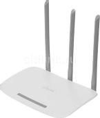 Wi-Fi роутер TP-LINK TL-WR845N,  Wi-Fi 4,  N300, 4 LAN,  белый