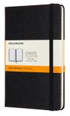 Блокнот Moleskine Classic,  208стр,  в линейку,  твердая обложка,  черный