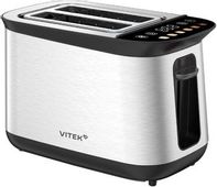 Тостер Vitek VT-T1003, стальной/черный