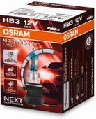 Лампа автомобильная галогенная Osram 9005NL, HB3, 1шт