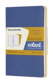 Блокнот Moleskine Volant,  80стр,  в линейку,  мягкая обложка,  синий