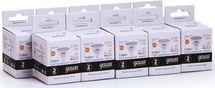 Упаковка ламп LED GAUSS GU5.3, спот, 3.5Вт, 10 шт.