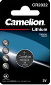 CR2032 Батарейка CAMELION Lithium CR2032 BL-1,  1 шт.