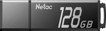 Флешка USB NETAC U351 128ГБ, USB2.0, серый