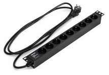 Блок распределения питания Hyperline SHE19-9SH-2.5EU