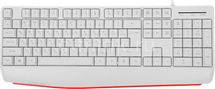 Клавиатура Defender Atom HB-546, проводная, мембранная, белый