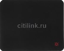 Коврик для мыши Defender Black One (S) черный, каучук + ткань, 250х200х2мм