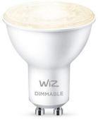 Умная лампа WiZ GU10 белая 50Вт 345lm Wi-Fi (1шт)