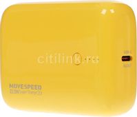 Внешний аккумулятор (Power Bank) MOVESPEED YSPBQ10-22,  10000мAч,  желтый