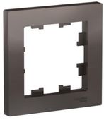 Рамка Schneider Electric ATN000601 (ATN000601) накладная 1шт ABS пластик коричневый