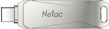 Флешка USB NETAC U782C 64ГБ, USB3.0, серебристый