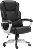 Кресло BRABIX Rest EX-555, экокожа, до 125кг, черный