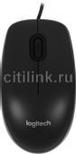 Мышь проводная Logitech M90, USB, черный