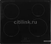 Индукционная варочная поверхность Bosch Serie 4 PUE611BB5E, стеклокерамика, черный