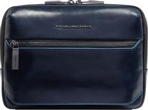 Сумка Piquadro Blue Square, кожа натуральная, синий