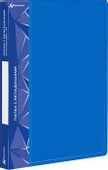 Папка Бюрократ -BPV40BLUE, 40шт вкладышей, A4, пластик, 0.65мм, синий