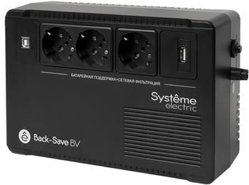 ИБП SYSTEME ELECTRIC BV BVSE800RS