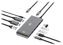 Стыковочная станция Digma DS-580, USB Type-Cх3,5Audio, черный