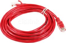 Патч-корд CABLEXPERT PP12-3M/R литой (molded), UTP, кат.5E, 3м, красный