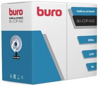 Кабель сетевой Buro BU-COP-042 UTP, кат.5E, 305м, серый