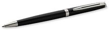 Ручка шариковая Waterman Hemisphere Mars Black CT чернила синий коробка подарочная