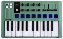 Синтезатор ARTURIA MiniLAB 3, зеленый