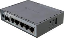 Роутер MIKROTIK hEX S (2025), 5 LAN, серый