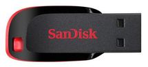 Флешка USB Sandisk Cruzer Blade 16ГБ, USB2.0, черный