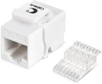 Модуль Cabeus (KJ-RJ45-CAT.5E-TOOLLESS) информ. Keystone RJ45 кат.5E UTP бел.